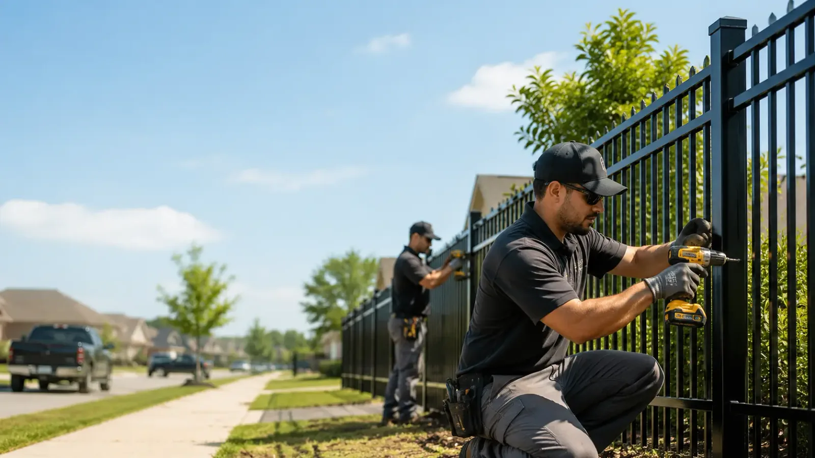Metal Fence Installation in Brookhaven, NY